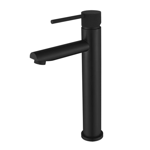 Modern National - Star Mini High Rise Basin Mixer With Knurled Handle