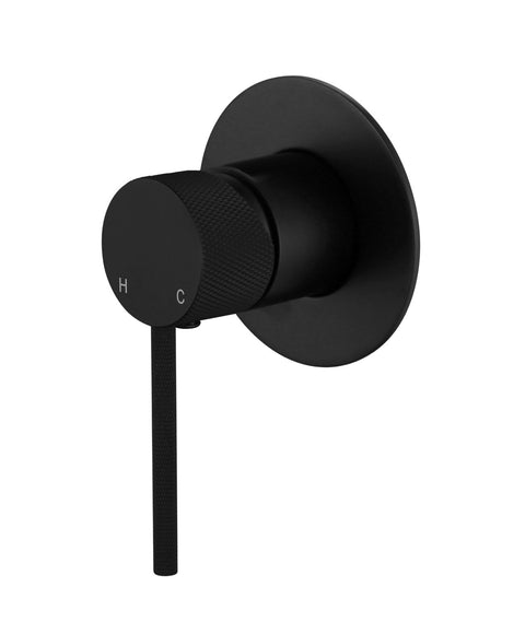 Modern National - Star Mini Shower Mixer With Knurled Handle