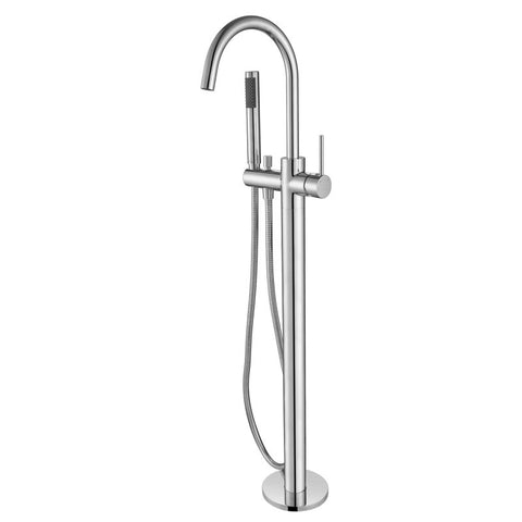 Modern National - Star Mini Freestanding Bath Mixer with Handshower
