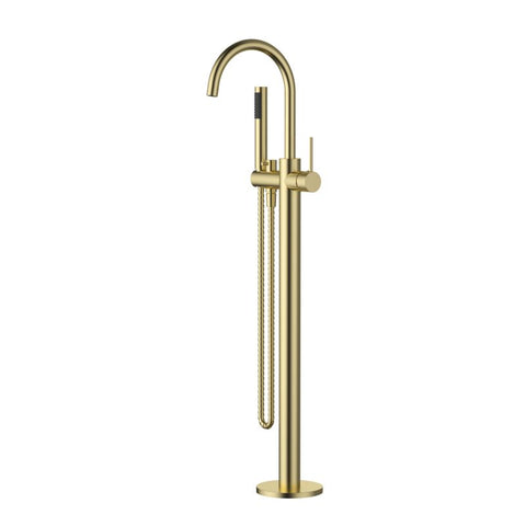 Modern National - Star Mini Freestanding Bath Mixer with Handshower