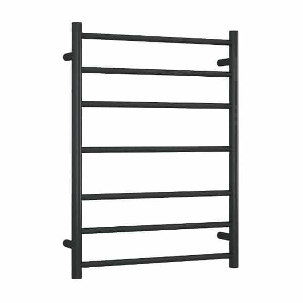 Thermogroup - 12Volt Matte Black Round Heated Ladder Rail
