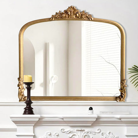 PRE ORDER Chateaux - Antique Mirror Gold 116cm x 101cm