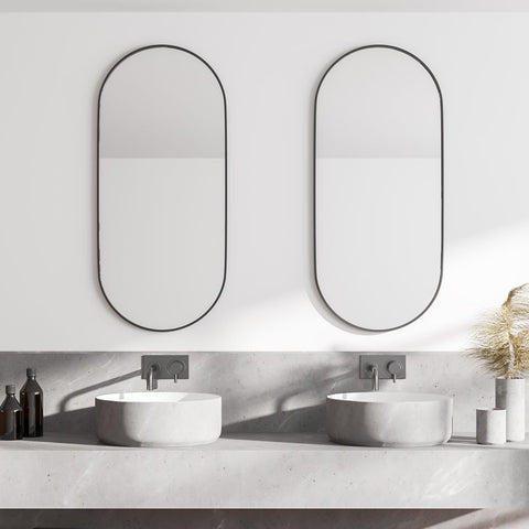 Alpine - Como Oval Mirror