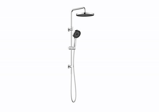 Linkware - The Gabe Twin Shower On Rail in 5 Finishes