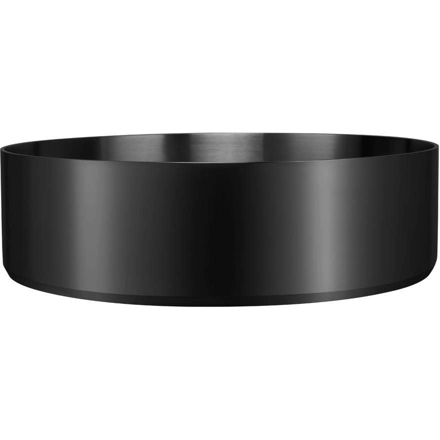Oliveri MI71BK - Milan Round Stainless Steel Counter Top Black Basin