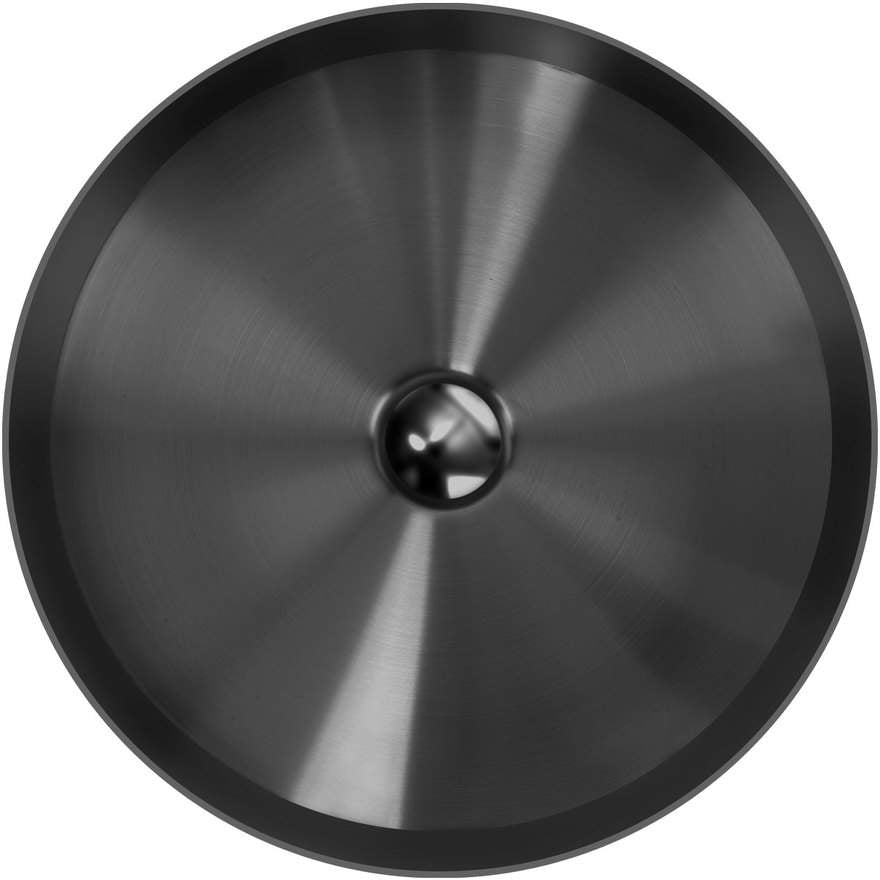 Oliveri MI71BK - Milan Round Stainless Steel Counter Top Black Basin