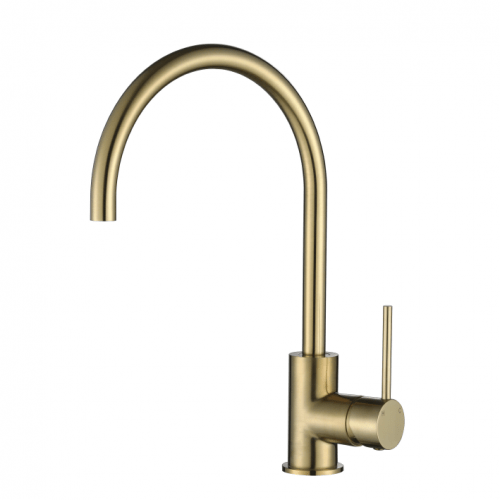 Star Mini Kitchen Mixer PVD Brushed Bronze