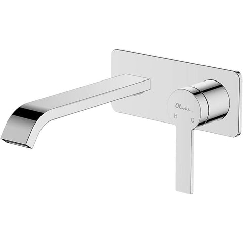 Barcelona Chrome Wall Mixer Set-BA122500CR