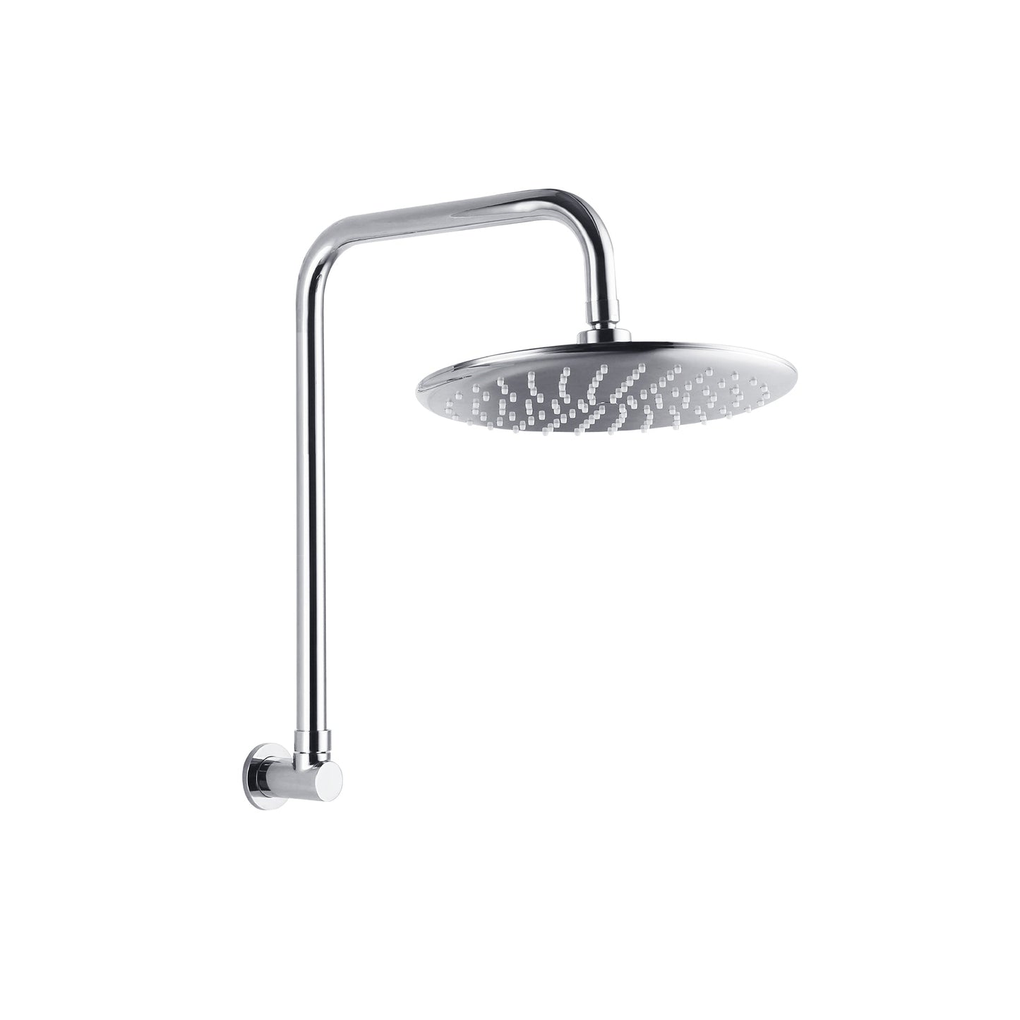 Linkware T7803CP- Gabe Gooseneck Shower Head with Arm - 2 Magpies - Kitchen and Bathroom Sink and Tap Suppliers