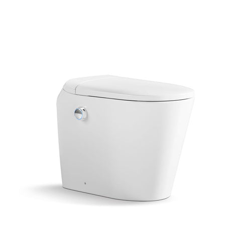 Lafeme AutoLux rimless smart toilet with in-wall cistern