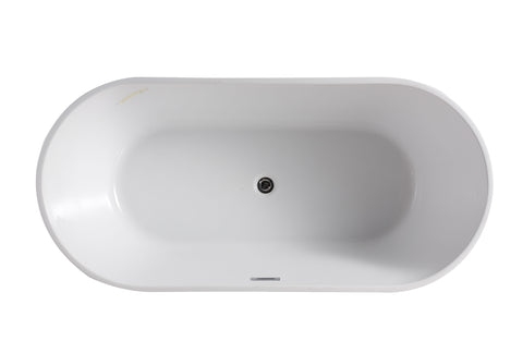 Alpine - Galaxy Oval Freestanding Bath 130cm White