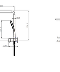 Modern National -Modern National - Half Shower Column Set Round