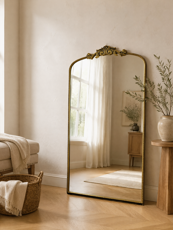 Valencia - Antique Iron framed Mirror 170cm x 90cm