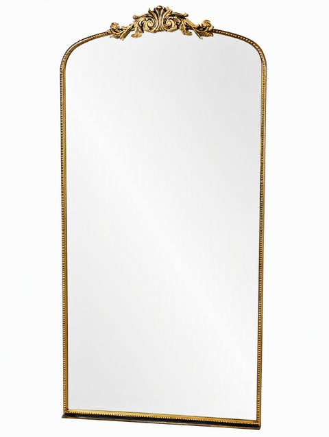 Pre Order Valencia - Antique Iron framed Mirror 170cm x 90cm