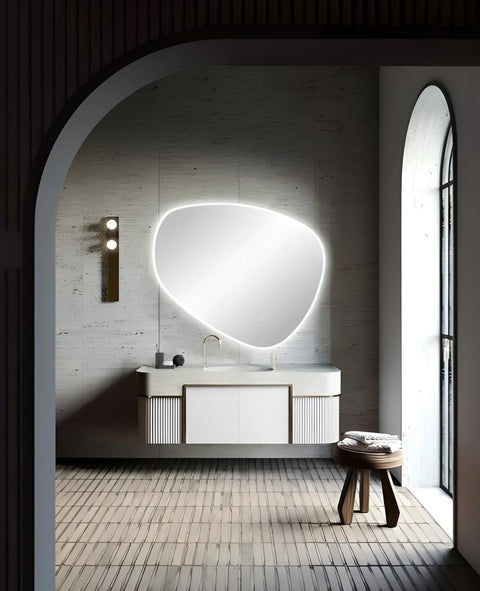 Aqua Perla - LED Mirror 800 x 675mm