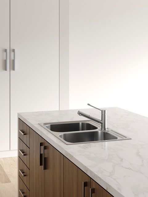 Oliveri - Diaz Stainless Steel Double Bowl Universal Sink