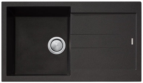 Oliveri - Santorini ST-BL1520 Reversible Single Bowl Topmount Sink With Drainer