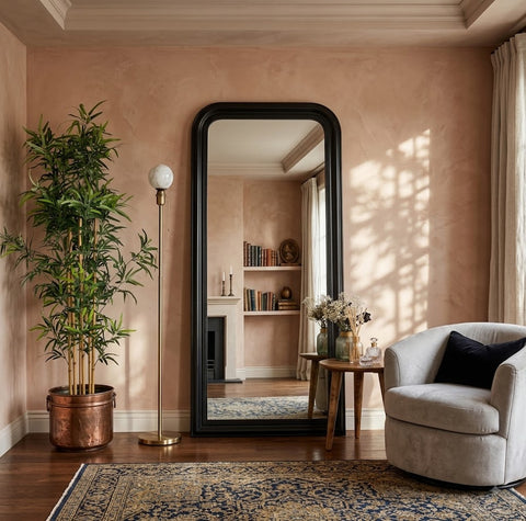 Louis Pascal Mirror Black