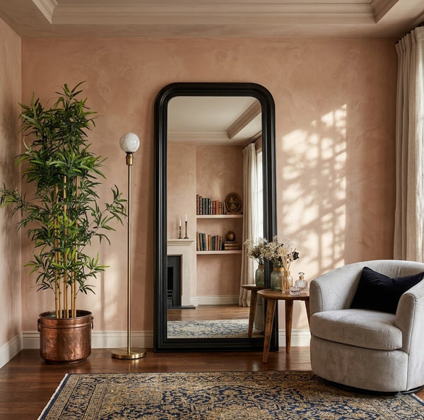 Louis Pascal Mirror Black