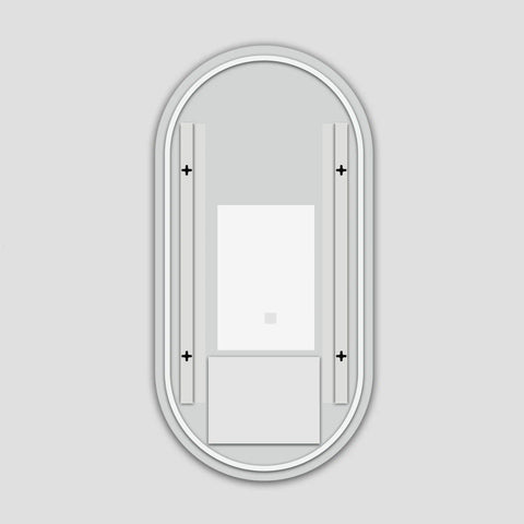 Aqua Perla - LED Mirror 450x900mm