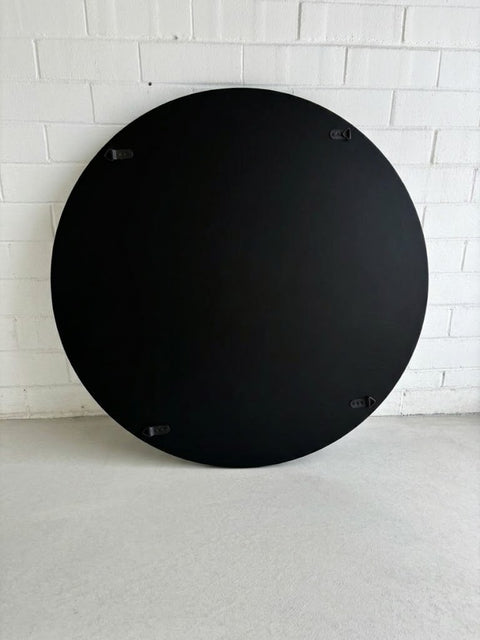 Halo - Round Frameless Fluted Feature Mirror 90cm