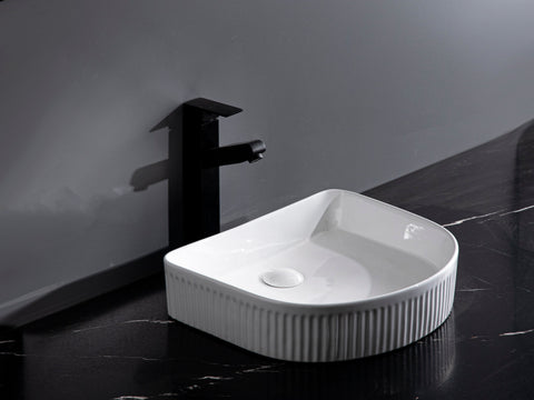 Claya - Arch-415 Arch Shaped Basin, Gloss White