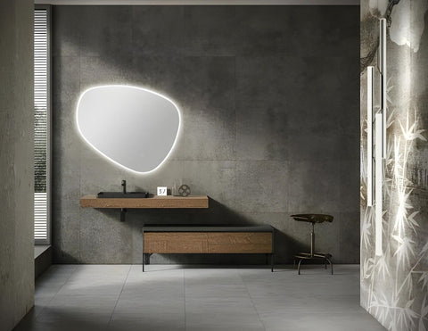Aqua Perla - LED Mirror 800 x 675mm