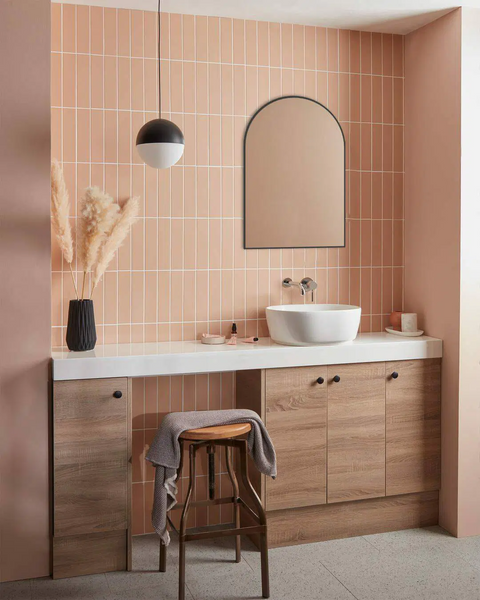 Aqua Perla - Gunmetal Framed Mirror 600x900x21.5mm