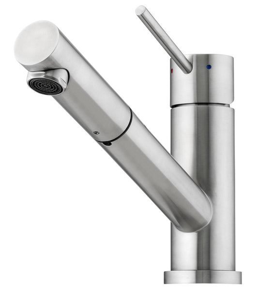 Oliveri SS2515 - Essente Stainless Steel Swivel Pull Out Mixer