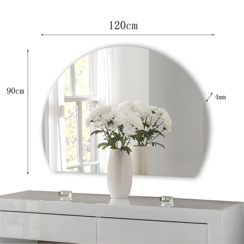 Ebony & Flo - D Lux Frameless Mirror 120cm W x 90cm H