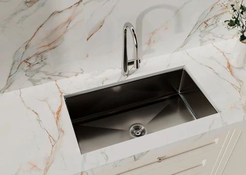 Poseidon - Stainless Steel Kitchen / Laundry Sink in 3 Finishes