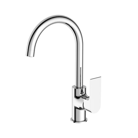 Nero - Bianca Kitchen Mixer Gooseneck Spout