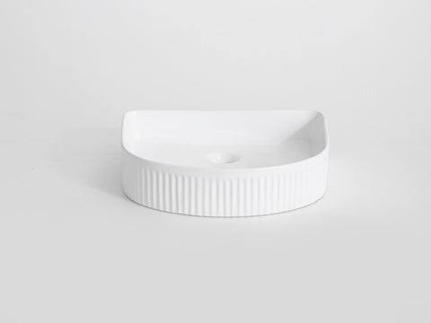 Claya - Arch-415 Arch Shaped Basin, Gloss White