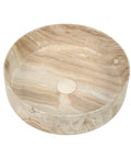 Marvane 360mm Round Gloss Ceramic Basin – Stone Look Finish