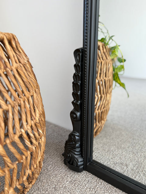 Antique Prague - Antique Mirror in Gold and Black