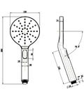 Modern National -Modern National - Paddle Hand Shower