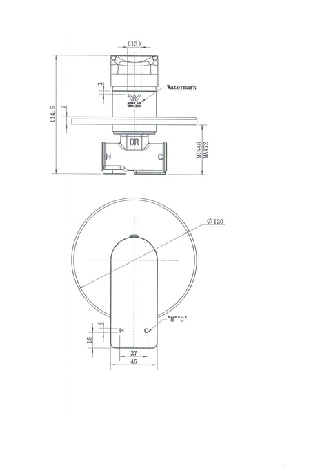 Modern National - Kiama Shower Mixer