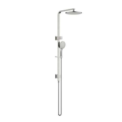 Modern National - Kiama Column Shower Silver Nickel