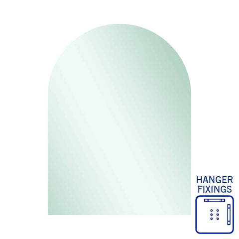 Aspen Polished Edge Arch Mirror