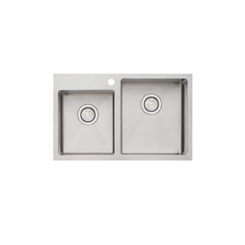 Oliveri - Apollo 1 & 3/4 Offset Bowl Sink