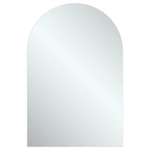 POSEIDON -  Aura Frameless Arched Mirror Glue to the Wall