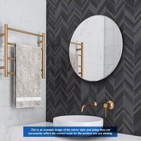Kent 18mm Bevel Round Mirror