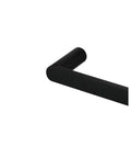 Black Single Towel Rail Rushy - 800mm