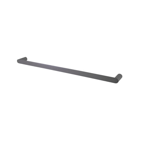 Gunmetal Single Towel Rail Rushy - 800mm