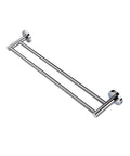 Lucid PIN - Chrome Cuttable Double Towel Rail
