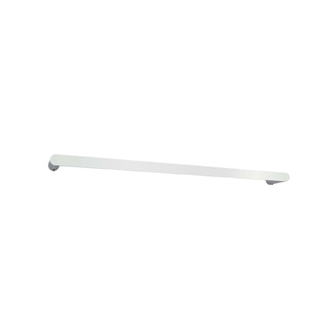 Chrome Single Towel Rail Rushy - 600mm