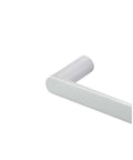Chrome Single Towel Rail Rushy - 600mm