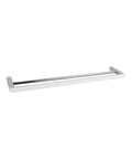 Chrome Double Towel Rail Rushy - 600mm
