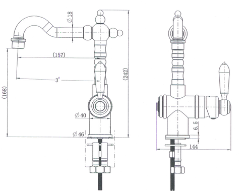 Modern National - Bordeaux Basin Set