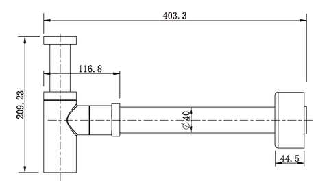 Modern National - Bottle Trap 40mm